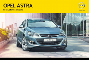 Návod Opel Astra (2014)