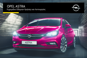 Εγχειρίδιο Opel Astra (2016)