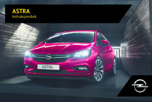 Bruksanvisning Opel Astra (2017)