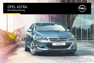 Bedienungsanleitung Opel Astra (J) (2016)