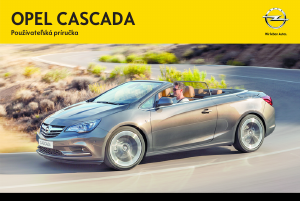 Návod Opel Cascada (2014)