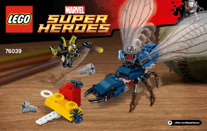 Mode d’emploi Lego set 76039 Super Heroes Le combat final de l'Homme-fourmi