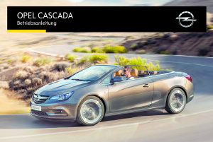 Bedienungsanleitung Opel Cascada (2015)