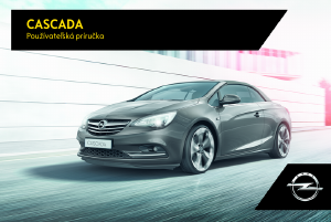 Návod Opel Cascada (2017)