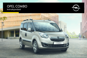 Bruksanvisning Opel Combo (2016)