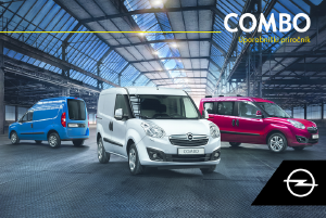 Priročnik Opel Combo (2018)