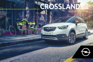 Priročnik Opel Crossland X (2018)