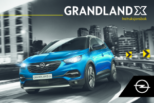 Bruksanvisning Opel Grandland X (2018)