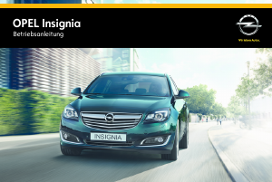 Bedienungsanleitung Opel Insignia (2014)