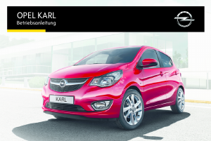 Bedienungsanleitung Opel Karl (2016)