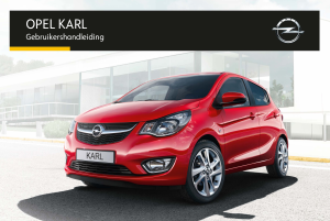 Handleiding Opel Karl (2017)