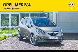Priročnik Opel Meriva (2012)