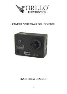 Instrukcja Orllo SJ6000 Action cam