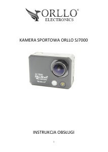 Instrukcja Orllo SJ7000 Action cam
