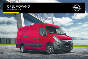 Bruksanvisning Opel Movano (2016)