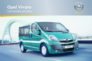 Manuál Opel Vivaro (2012)