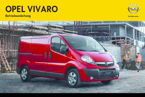 Bedienungsanleitung Opel Vivaro (2013)