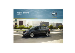 Manuál Opel Zafira (2012)