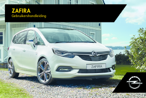 Handleiding Opel Zafira (2017)