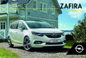 Bedienungsanleitung Opel Zafira (2018)