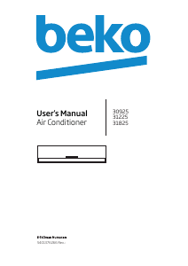 Manual BEKO 31825 Air Conditioner