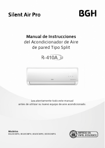 Manual de uso BGH BS30CMP4 Aire acondicionado