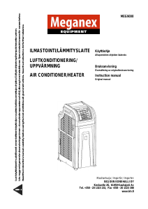 Käyttöohje Meganex MEG9000 Ilmastointilaite