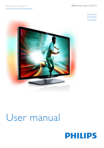 Manual Philips 46PFL8686M LED Television