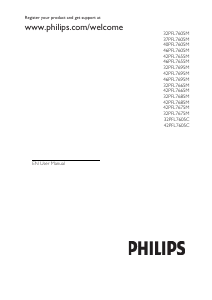 Manual Philips 46PFL7605M LED Television