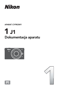 Instrukcja Nikon 1 J1 Aparat cyfrowy