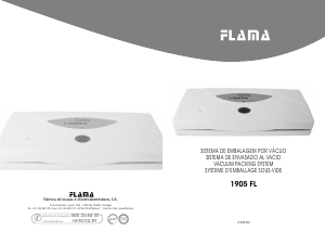 Mode d’emploi Flama 1905 FL Appareils de mise sous vide