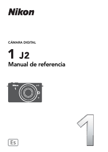 Manual de uso Nikon 1 J2 Cámara digital