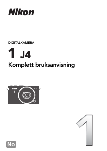 Bruksanvisning Nikon 1 J4 Digitalkamera
