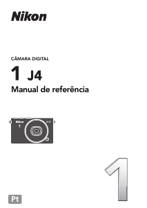 Manual Nikon 1 J4 Câmara digital