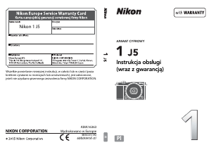 Instrukcja Nikon 1 J5 Aparat cyfrowy