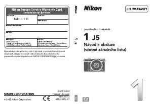 Manuál Nikon 1 J5 Digitální fotoaparát