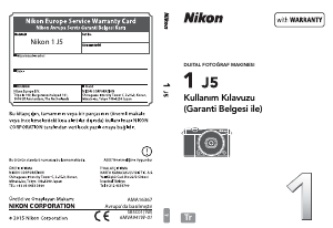 Kullanım kılavuzu Nikon 1 J5 Dijital kamera