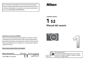 Manual de uso Nikon 1 S2 Cámara digital