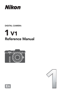 Manual Nikon 1 V1 Digital Camera