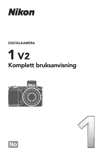 Bruksanvisning Nikon 1 V2 Digitalkamera