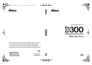 Manuale Nikon D300 Fotocamera digitale