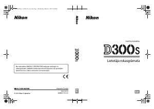 Rokasgrāmata Nikon D300s Digitālā kamera