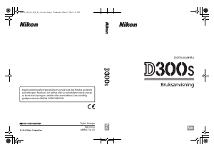 Bruksanvisning Nikon D300s Digitalkamera