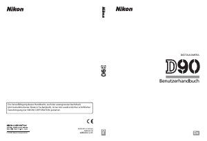 Bedienungsanleitung Nikon D90 Digitalkamera