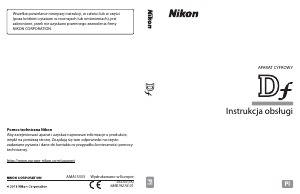 Instrukcja Nikon Df Aparat cyfrowy