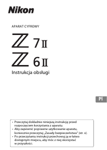 Instrukcja Nikon Z 7II Aparat cyfrowy