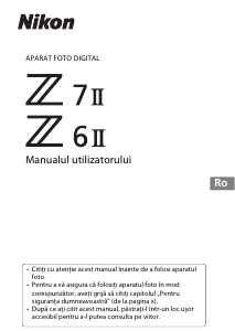 Manual Nikon Z 7II Cameră digitală