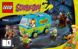 Käyttöohje Lego set 75902 Scooby-Doo Salaperäinen kone