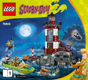 Brugsanvisning Lego set 75903 Scooby-Doo Hjemsøgt fyrtårn