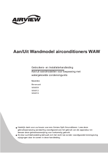 Handleiding Airview WAW12 Airconditioner